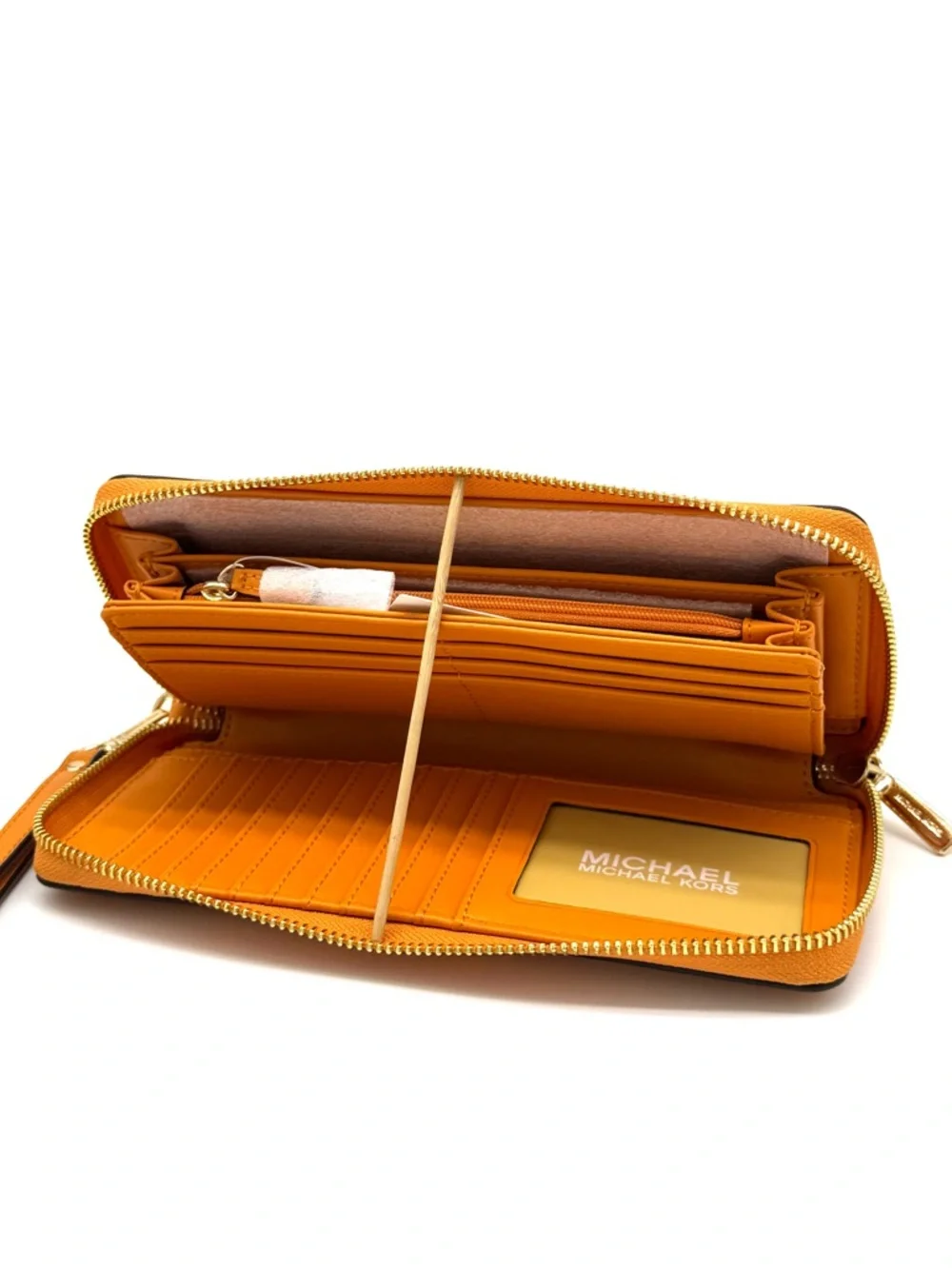 Michael Kors Large Continental Wallet Rad Orange